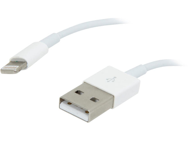 VisionTek 900704 White Lightning to USB White 1 Meter Cable