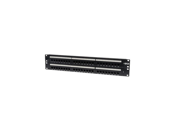 TRIPP LITE N052-048 48-Port Cat5e Patch Panel 568B