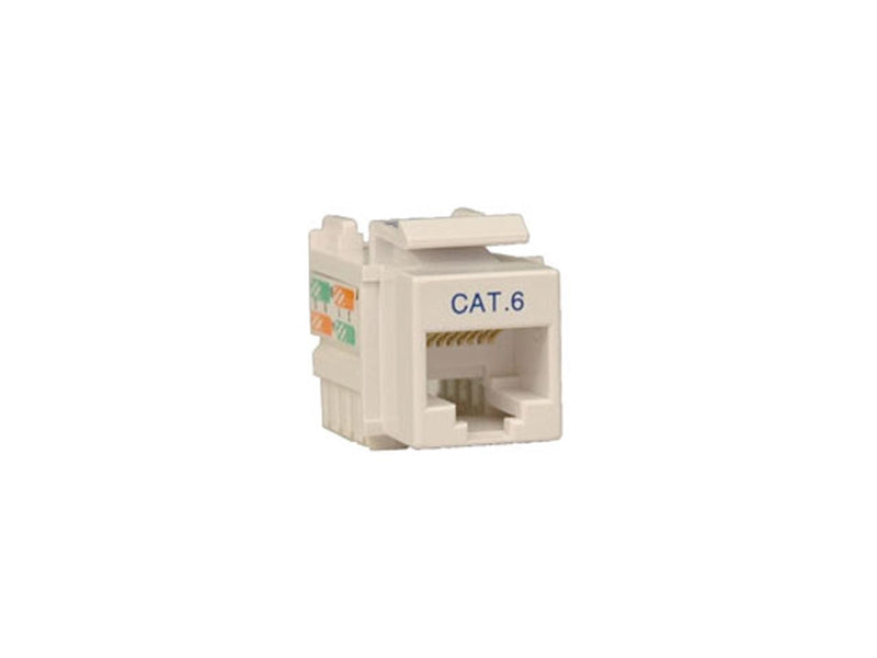 TRIPP LITE N238-001-WH Cat6/Cat5e 110 Style Punch Down Keystone Jack - White