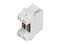 StarTech.com 180? Cat 6 Keystone Jack - RJ45 Ethernet Cat6 Wall Jack White - 110