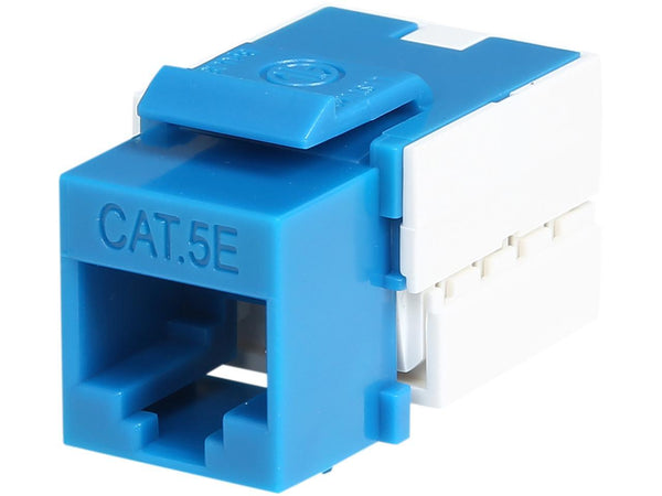 StarTech.com Cat5e RJ45 Keystone Jack Blue - 110 Type