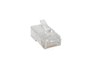 Tripp Lite RJ45 Modular Connector for Round Stranded UTP Conductor 4-Pair Cat5e,