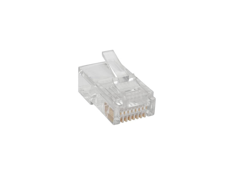 Tripp Lite RJ45 Modular Connector for Round Stranded UTP Conductor 4-Pair Cat5e,