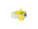 TRIPP LITE N2LPLUG-010-YW Universal RJ45 Locking Inserts, Yellow, 10 Pack
