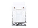 C2G/Cables To Go 35201 Cat5E 90 Degree RJ45 Keystone Jack