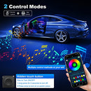 MAODANER DREAMCOLOR ACRYLIC INTERIOR CAR LED STRIP LIGHT WITH WIRELESS APP - Like New