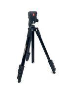 Manfrotto Compact Action Aluminum Tripod Black Like New