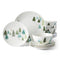 Lenox Balsam Lane 12-Piece Dinnerware Set, 17.55 LB, Green - Like New