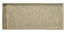 HF by LT Birch Forest Design Enamel Boot Tray, 30 x 13 inches, Putty Finish - Brand New