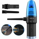 OPOLAR HANDHELD VACUUM-CORDLESS BLOWER DUSTER COMPUTER KEYBOARD - BLUE/BLACK - Like New