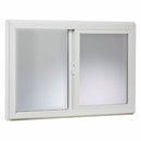Left-Hand Single Sliding Vinyl Window White Dual Pane Insulated Glass B00FN6NZ6C - Brand New