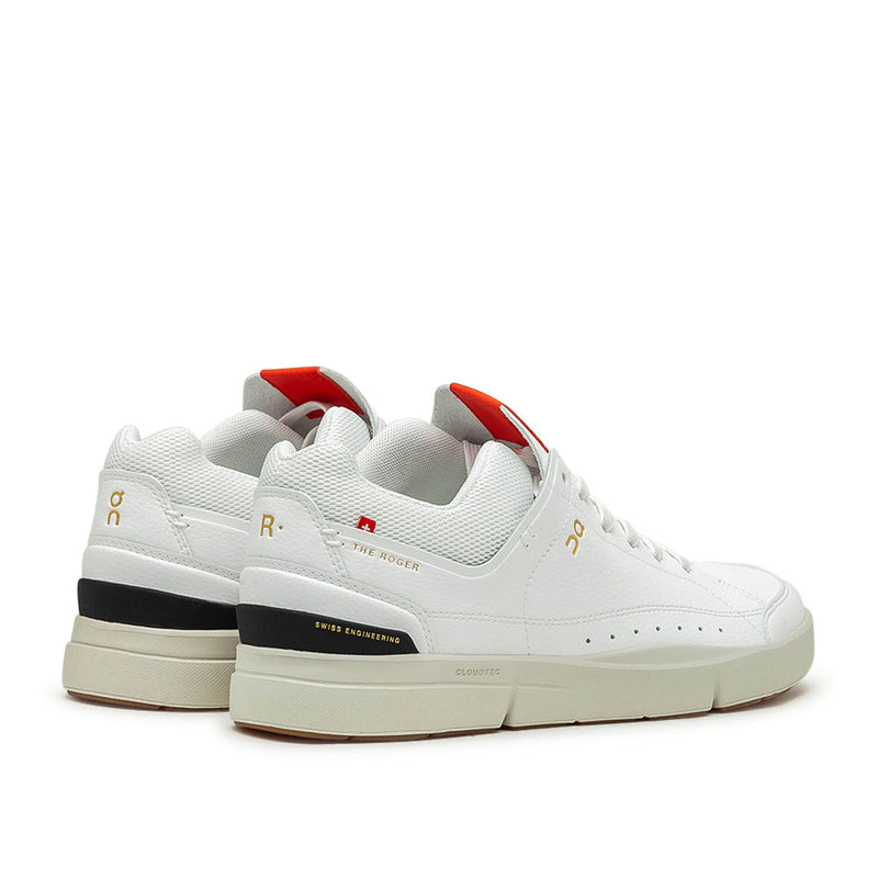 ON THE ROGER CENTER COURT MENS - SIZE US 12, EUR 47, UK 11.5 - WHITE/FLAME - Like New