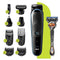 BRAUN HAIR CLIPPERS FOR MEN 9-IN-1 BEARD, EAR AND NOSE TRIMMER HC-0630 - BLUE - Like New