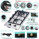 B08FSTZ4NN 12 In Gas Cooktop New - Brand New