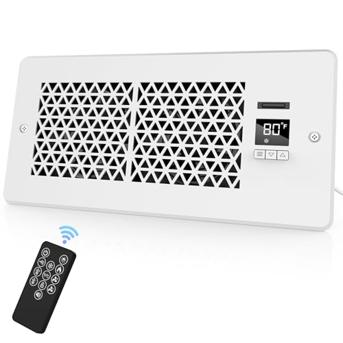 MATULSA Register Booster Fan for 4" x 10" Register Holes KE01 - White - Like New