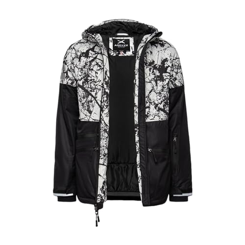23134 ARCTIX MEN'S FLAT LIGHT WINDBREAK JACKET CRACKED MARBLE WHITE LARGE - Like New