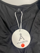 ANRABESS SHORT SLEEVE DRESS - SIZE: WOMEN XL - BLACK - Like New