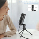 FIFINE USB MICROPHONE METAL CONDENSER MICROPHONE FOR LAPTOP MAC K669B - BLACK Like New