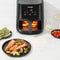 CHEFMAN 8 Qt. TurboFry Touch Window Air Fryer RJ38-SQPF-8TW - Black Like New