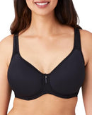 WACOAL WOMEN'S BASIC BEAUTY CONTOUR T-SHIRT BRA - SIZE: WOMEN 38D - BLACK - Like New