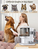 Kidken Dog Grooming Kit & Vacuum 99% Pet Hair Suction 3.3L B0BZL9DHTK - Grey - Brand New