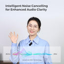 NUROUM NEARSTREAM AWM20T WIRELESS LAVALIER MICROPHONE NOISE CANCELLATION - BLACK - Like New