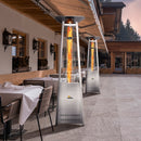 PARAGON VESTA 42000-BTU PORTABLE TANK TOP PROPANE HEATER - STAINLESS STEEL - Like New
