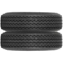 WEIZE 8 IN 5.70-8 TRAILER TIRE LOAD RANGE C 6PR HIGHWAY BOAT UTILITY 2-PACK - Brand New