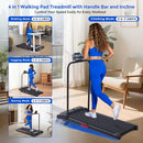 SUOUER Portable Walking Pad Treadmills for Home with Handle Bar & Incline - Like New