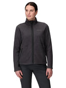 M16250 MARMOT WOMEN'S DROP LINE FLEECE FULL-ZIP JACKET SIZE S BLACK HEATHER - Brand New