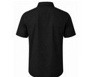 JAMES TAILOR SHORT SLEEVE KNIT BUTTON DOWN SHIRT - SIZE: MEN 2XL - BLACK - Brand New