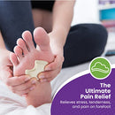MARS WELLNESS PREMIUM DANCERS PADS FOR BALL OF FEET PAIN 12 PCS RIGHT FOOT - Like New
