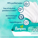 Pampers Aqua Pure Wipes 1000 Count B0GP66WQ21 - White - Brand New