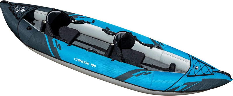 AQUAGLIDE Chinook 100 Inflatable 10' Foot Kayak Kit Packable - - Scratch & Dent