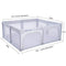 ANGELBLISS BABY PLAYPEN EXTRA LARGE PLAY YARD GATE INDOOR OUTDOOR - SIZE 71"×59" - Like New