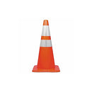 Tatco 28" Traffic Cone (TCO25900) - Orange/ Silver - Brand New