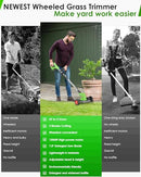 Brushless Electric Weed Wacker Foldable Cordless Weed Eater Battery Powered - Brand New