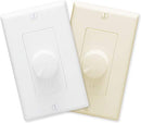 RUSSOUND ALT126R DECORA VOLUME CONTROL, WHITE/LIGHT ALMOND - Scratch & Dent