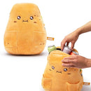 WHAT DO YOU MEME COUCH COOLERS BY RELATABLE INSULATED POTATO PLUSH - BROWN - Like New