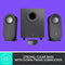 LOGITECH Z407 BLUETOOTH COMPUTER SPEAKERS SUBWOOFER WIRELESS CONTROL - BLACK - Like New
