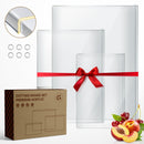 3PCS ACRYLIC CUTTING BOARD WITH COUNTER LIP, CUTTING BOARDS SET,BDGCB02030101US - Like New