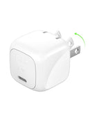 BELKIN 30W COMPACT USB C CHARGER BLOCK, FAST CHARGING FOR TRAVEL - WHITE - Like New