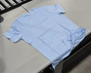 GENERIC UNI-SEX T-SHIRT - SIZE: MEN M WOMEN M - LIGHT BLUE - Like New
