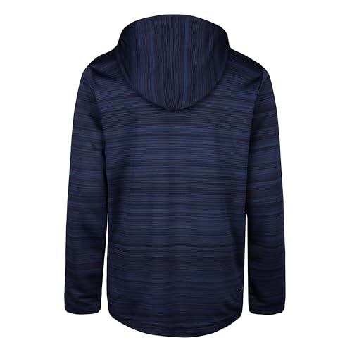 HURLEY BOYS' LONG SLEEVE HOODED T-SHIRT SIZE: YOUTH M - OBSIDIAN HEATHER - Brand New
