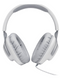 JBL Quantum 100 Wired Over-Ear Gaming Headset - White JBLQUANTUM100WHTAM Like New