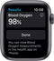 APPLE WATCH SERIES 6 GPS 44mm SPACE GRAY ALUMINUM CASE - BLACK SPORT BAND Like New