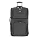 TRAVEL SELECT AMSTERDAM EXPANDABLE ROLLING UPRIGHT LUGGAGE, 25” x 9” - GRAY - Like New