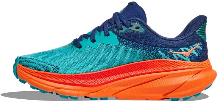 1134498 Hoka One Women's Challenger 7, Ceramic Vibrant Orange, 10 Like New