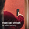 Bosma Wireless Bluetooth Fingerprint Keypad, Fingerprint Unlock - Black - Like New