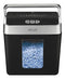 ATIVA 8-SHEET MICRO-CUT LIFT-OFF SHREDDER WITH HANDLE - BLACK/SILVER - Brand New